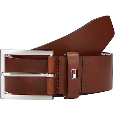 Abbildung von Tommy Hilfiger Hampton Gürtel, Herren, Größe: 80, Dark tan