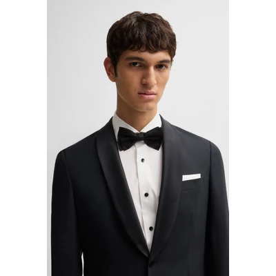 Abbildung von BOSS Pocket Square Krawatte, Herren, Größe: One Size, White