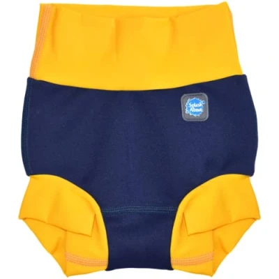Abbildung von Splash About Happy Nappy Wiederverwendbare Schwimmwindel, Navy &amp; Gelb, 3 4 jahre