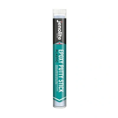 Abbildung von JENOLITE Epoxidharz Set zur Plastik Reparatur. Epoxid Knete in 2 3h vollständig ausgehärtet. Inhalt: 112g