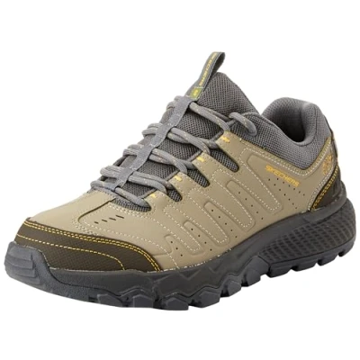 Abbildung von Skechers Herren Dynamit bei Trekking Low Cut, Natürliches Synthetisches Netzgewebe, Grau, 45 EU