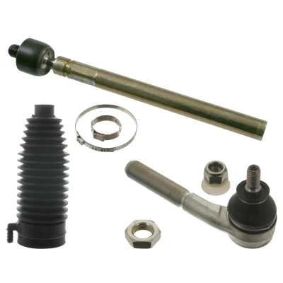 Abbildung von febi BILSTEIN 38999 Spurstange Vorderachse rechts mit Muttern Schellen, Lenkmanschetten Plus
