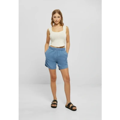 Abbildung von Urban Classics Jeans Shorts, Damen, Größe: XS, Skyblue washed