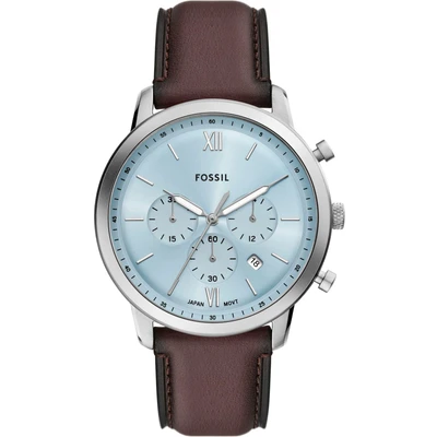 Abbildung von Fossil Traditional Neutra Uhr, Herren, Größe: One Size, Brown
