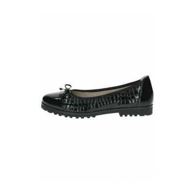 Abbildung von Caprice Klassischer Ballerina, Damen, Größe: 41, Black croco Schuhe