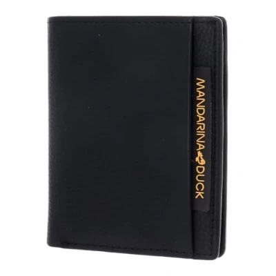 Abbildung von Mandarina Duck Herren Dual Reisezubehör Brieftasche, Schwarz