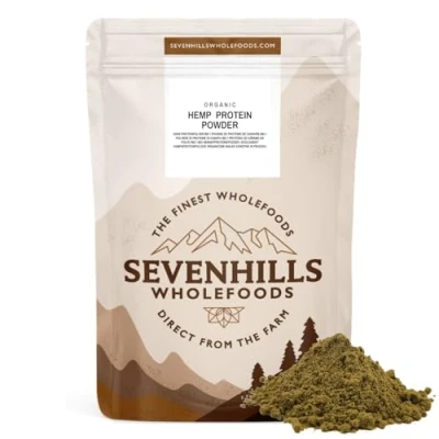 Abbildung von Sevenhills Wholefoods Hanfprotein Pulver Bio 1kg, Rohes, EU Anbau, Veganes, Natürliche