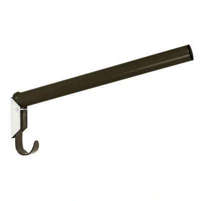 Abbildung von Kerbl Sattelhalter klapp. rund integr. Trensenhalter Schwarz