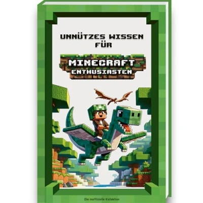 Abbildung von Unnützes Wissen für Minecraft Enthusiasten Unglaubliche &amp; spannende Fakten Minecrafter Buch Handbuch Bücher ... Geschenk Junge Teenager