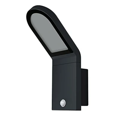 Abbildung von LEDVANCE LED Wand und Deckenleuchte, Leuchte für Außenanwendungen, integrierter Bewegungssensor, Tag Nacht Sensor, Warmweiß, 168,0 mm x 100,0 273,0 mm, ENDURA STYLE WALL