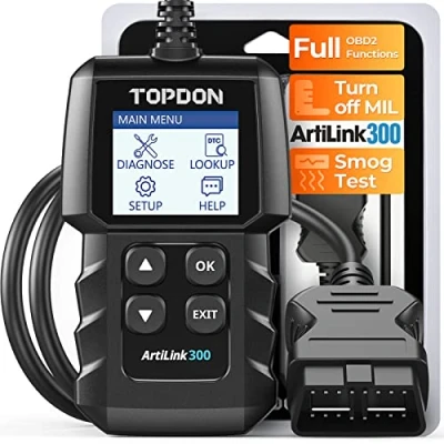 Abbildung von TOPDON obd2 diagnosegerät AL300, Auto vollständige Funktionen, für alle Fahrzeuge nach 1996, 1.77 Zoll TFT Farbe