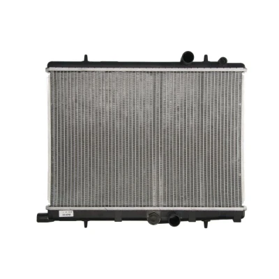Abbildung von NRF 509524 Kühler, Motorkühlung Aluminium 545 380 18 mit Anbauteilen Kühlrippen gelötet PEUGEOT: 206 Hatchback, 206+ SW kfzteile,