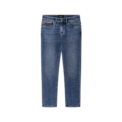 Abbildung von Hackett London für Jungen. HK2100011 Jeans Regular Fit Vintage blau (9años= 134cm), Lässig, Baumwolle, Denim, Kinderbekleidung