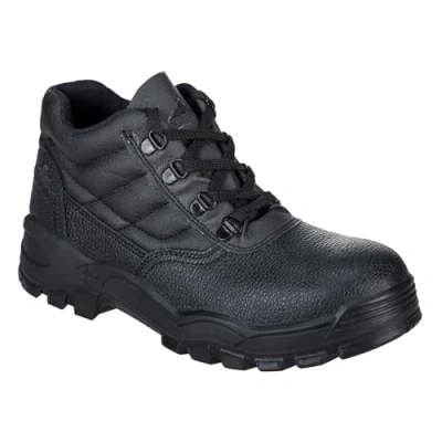 Abbildung von Portwest Steelite Protector Sicherheitsstiefel S1P , Größe: 51, Farbe: Schwarz, FW10BKR51