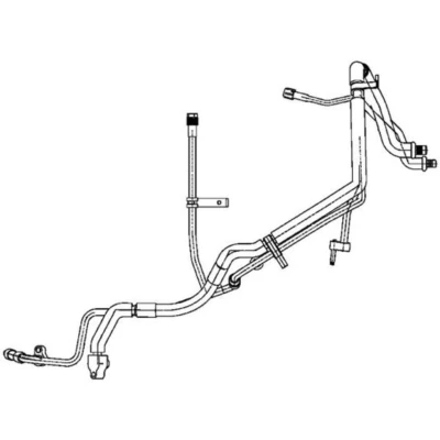 Abbildung von MAHLE ORIGINAL AP 135 000P Hochdruck /Niederdruckleitung, Klimaanlage FORD: Transit Mk6 Minibus