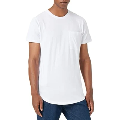 Abbildung von Jack &amp; Jones Jjenoa Pocket TEE CREW NECK Tshirt basic, Herren, Größe: Medium, White