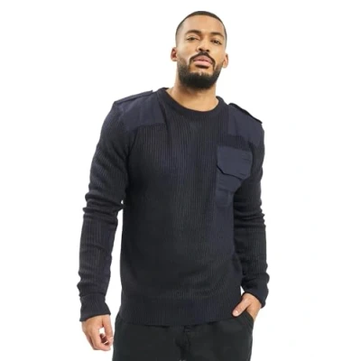Abbildung von Brandit BW Pullover Rundhals, Navy, Gr. S/46 48