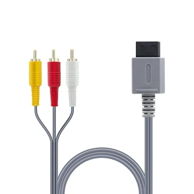Abbildung von Mcbazel Composite Audio Video AV Kabel für Wii und U Konsole