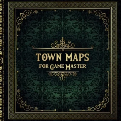 Abbildung von Town Maps for Game Master: 50 Unique and Customizable Regional Tabletop Role Playing Games (RPG Master)