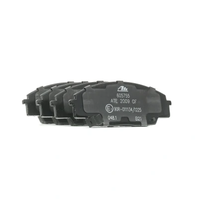 Abbildung von ATE 13.0460 5755.2 Bremsbelagsatz mit akustischer Verschleißwarnung HONDA: CIVIC 8 Hatchback, 8, S2000