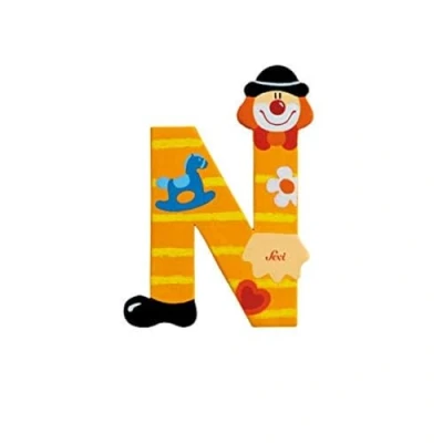 Abbildung von Trudi 81750 Buchstabe Clown N (farblich sortiert)