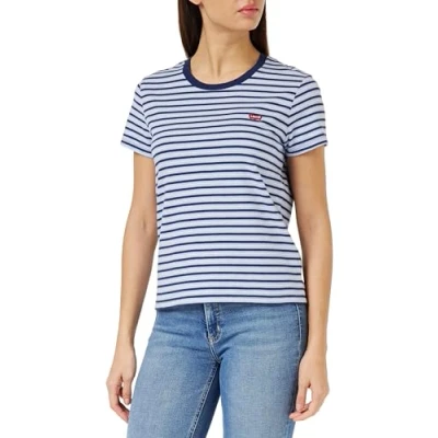 Abbildung von Levi&#039;s Perfect TEE Tshirt basic, Damen, Größe: XXS, Brunnera blue