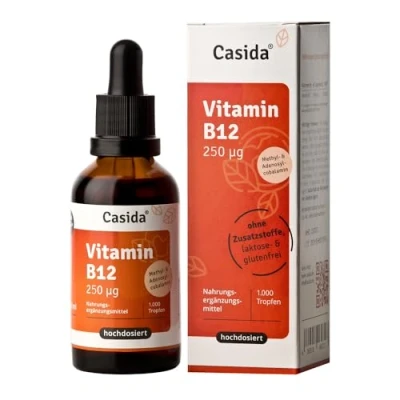 Abbildung von Vitamin B12 Tropfen vegan