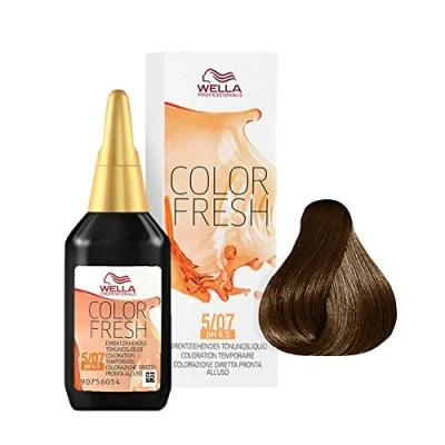 Abbildung von Wella Professionals Color Fresh Semipermanente Färbung 75 ml 5/07