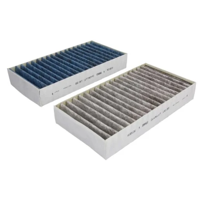 Abbildung von MAHLE ORIGINAL LAO 295/S Innenraumfilter Aktivkohlefilter, mit antiallergischer Wirkung, antibakterieller Wirkung 256,0 133 40,0 CareMetix