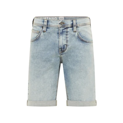 Abbildung von Mustang Style Chicago Jeans Shorts, Herren, Größe: 33, Blau