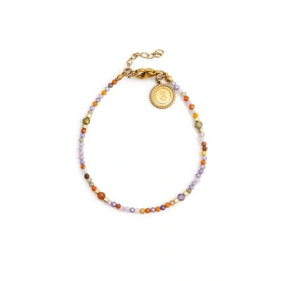 Abbildung von Singularu Crystal Summer Armband goldcoloured, Damen, Größe: One Size, Gold coloured