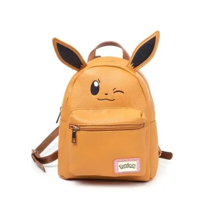Abbildung von DIFUZED Sac à DOS Pokemon Evoli Premium Kinder Rucksack, 41 cm, Braun (Marron)