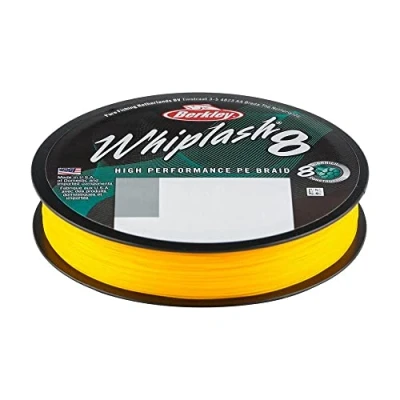 Abbildung von Berkley Whiplash 8 Geflochtene Schnur Gelb 0.06mm / 10.7kg (300m)