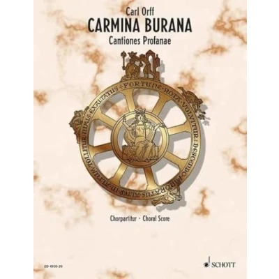 Abbildung von Carmina Burana: Cantiones Profanae. Soli (STBar), gemischter Chor (SATB), Kinderchor und Orchester. Chorpartitur.