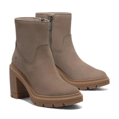 Abbildung von Timberland Allington Heights Plateaustiefelette, Damen, Größe: 42, Taupe Schuhe