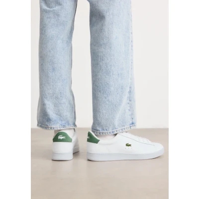 Abbildung von Lacoste Carnaby SET Sneaker low, Herren, Größe: 42.5, Blanc/vert foncé Schuhe