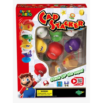 Abbildung von EPOCH Games Super Mario Cap Stacker Spiel