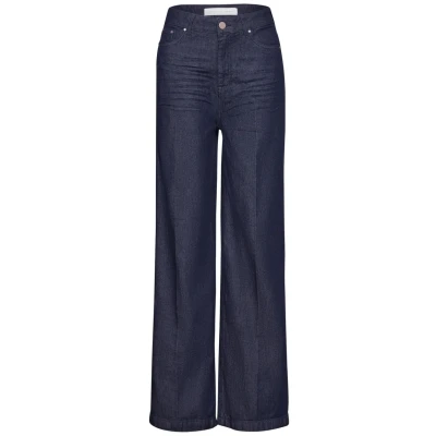Abbildung von Street One Studio Weite Flared Jeans, Damen, Größe: 34x32, Blau