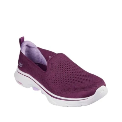 Abbildung von Skechers Performance GO WALK 7 Walkingschuh, Damen, Größe: 39.5, Plum Textil