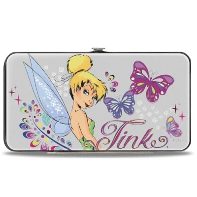 Abbildung von Buckle Down Damen Geldbörse, Tinker Bell, 7&quot; x 4&quot;