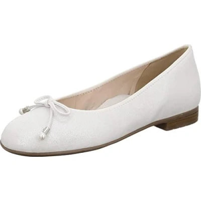 Abbildung von ara Damen Sardinia Ballerinas, Offwhite, 39 EU