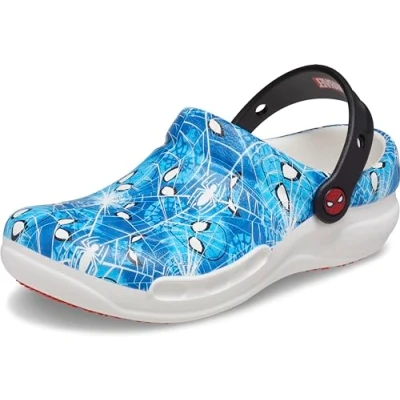 Abbildung von Crocs Unisex Bistro Graphic Clog Holzschuh, Spider Man White, 41/42 EU