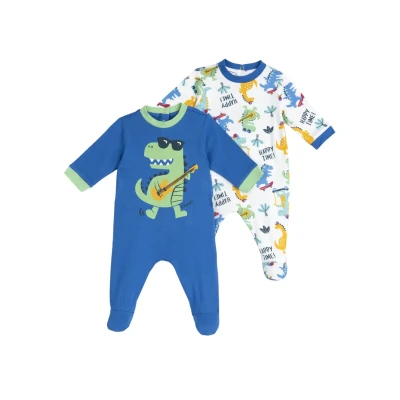 Abbildung von Chicco SET 2 Pieces Strampler für Kinder, Größe: 68, Dark blue