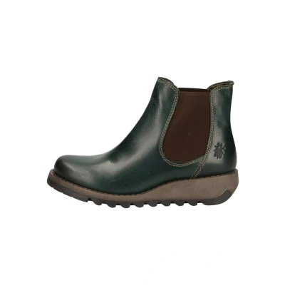 Abbildung von Fly London Keilstiefelette petrol, Damen, Größe: 36, Petrol Schuhe