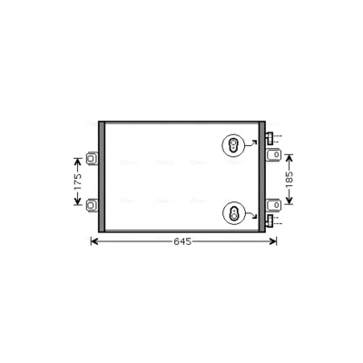 Abbildung von Kondensator, Klimaanlage AVA COOLING RTA5406