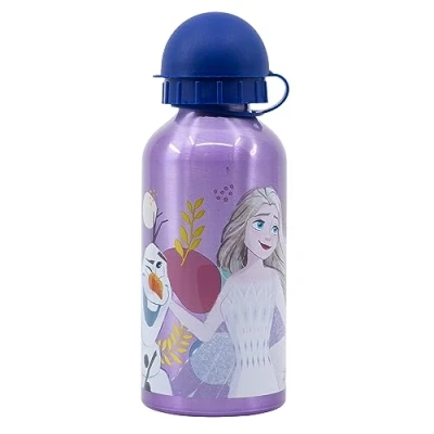 Abbildung von Disney Die Eiskönigin Wasserflasche 400 ml Aluminium, Schwarz