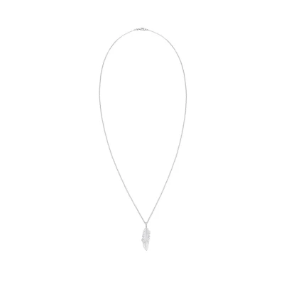 Abbildung von Elli Feder Bohemian Beach Gypsy Halskette, Damen, Größe: 80, Silber