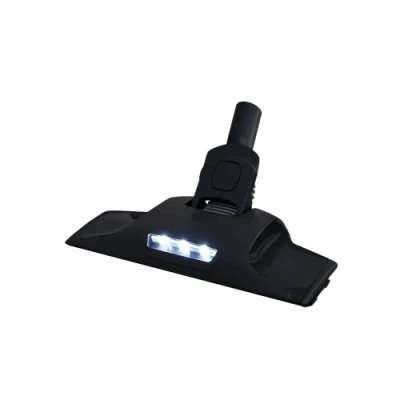 Abbildung von AEG AP350 SpeedyClean Illumi Hartbodendüse (Düse mit LED Technik, flach und beweglich, 46 mm hoch, unter Sofas Polstermöbeln saugen, Drehgelenk, 360 Rundum Saugkraft) schwarz