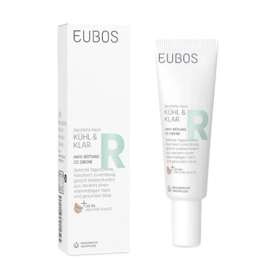 Abbildung von EUBOS KÜHL &amp; KLAR ANTI RÖTUNG CC Creme Getönte Tagescreme Für gerötete Haut LSF 50 einen ebenmäßigen Teint und natürlichen Glow Von Dermatologen empfohlen 30ml