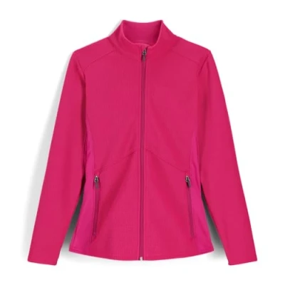 Abbildung von Spyder Damen Bandita Full Zip Jacke Fleecejacke mit durchgehendem Reißverschluss, Orchidee, Small